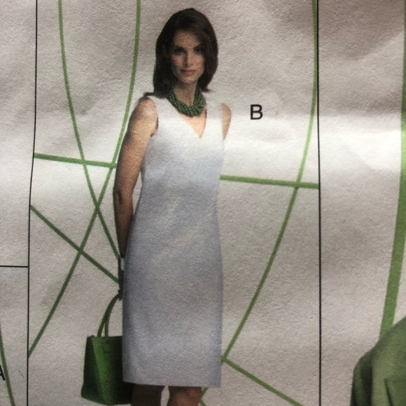 Vogue V2804 wardrobe for summer- pants- skirt- top- dress and jacket all include - Picture 7 of 12